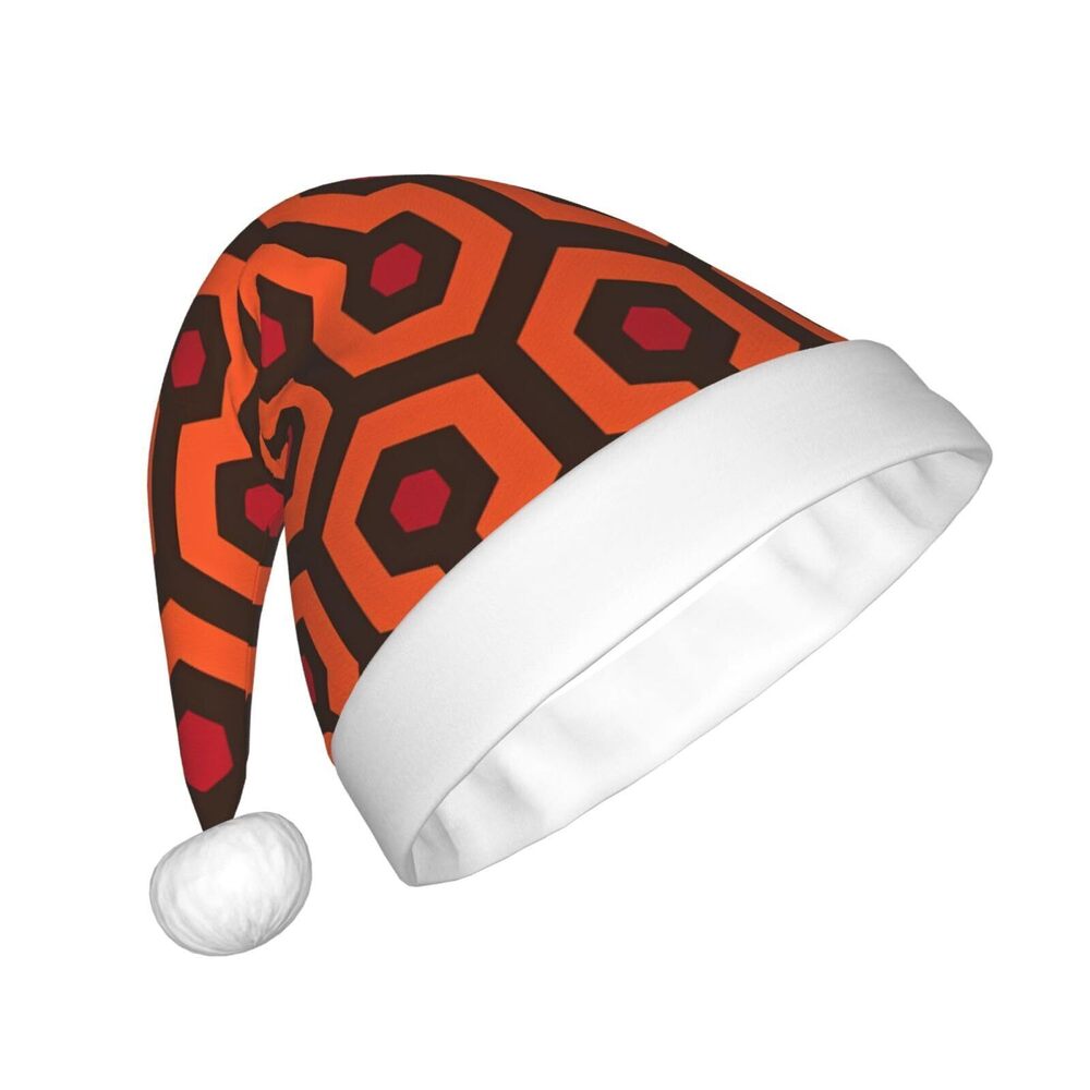 6273 Overlook Hotel Carpet Christmas Santa Hat for Adults, Unisex Classic